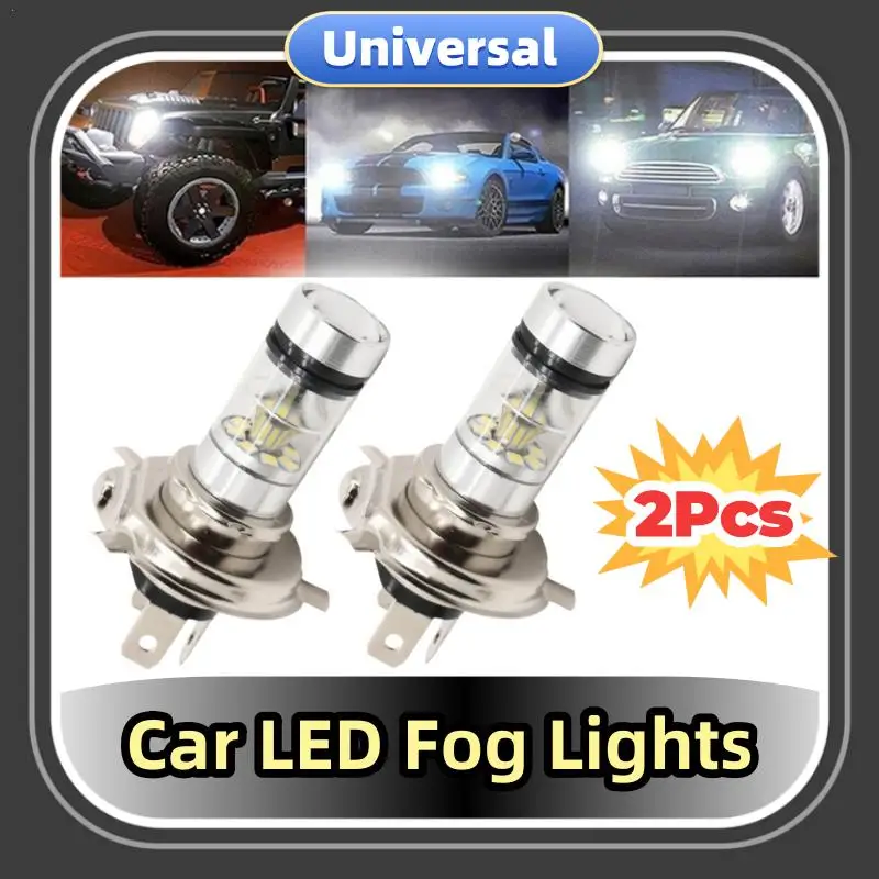 

2 Pcs 1800lm 6000K Car H4 9003 Cob Led Conversion Headlamp High Beam / Low Beam Bulb White Light