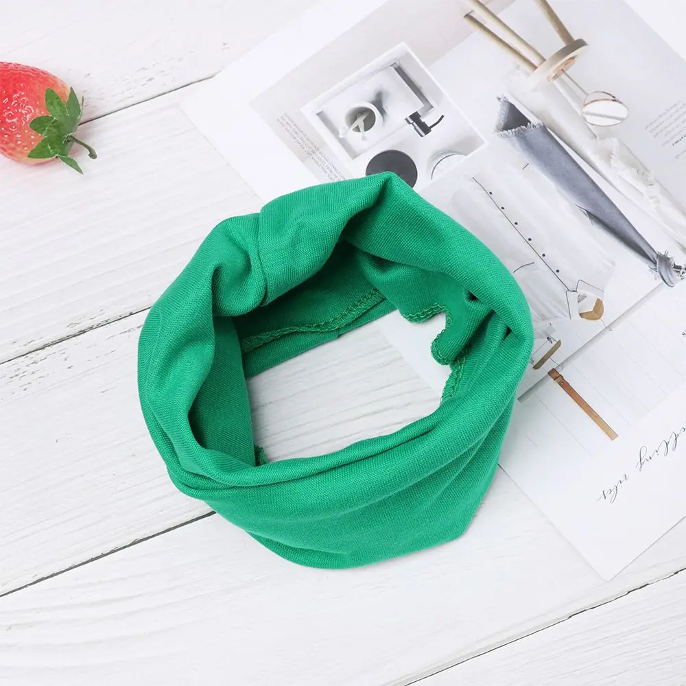 

1pc Boys Girls Multipurpose Face Bandana Mask Windproof Long Scarf Cotton Neck Warmer Children Cotton Scarf Collar Scarves