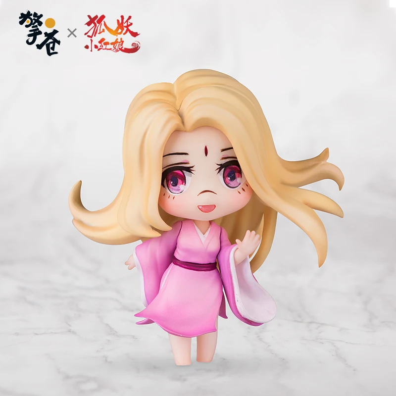 

2022 Fox Demon Little Matchmaker 5.5cm PVC Cartoon Anime Figure Dolls Desk Ornament Figurine Gift Model Toy Q-Version Models