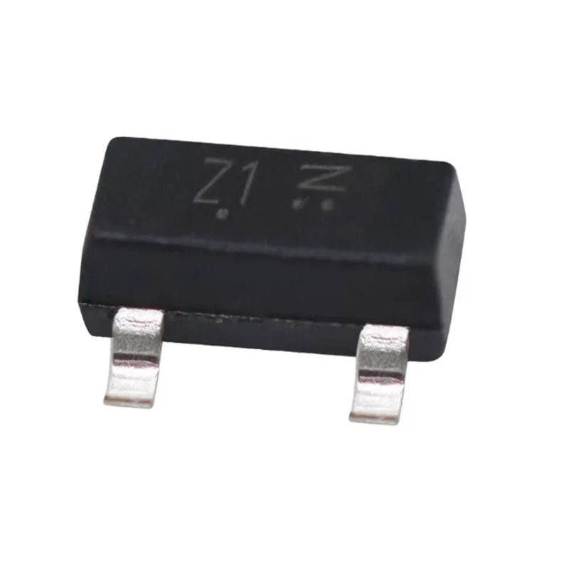 100 قطعة سطح جبل الجهد استقرار الترانزستور BZX84C4V7 4.7 فولت طباعة الشاشة: Z1 Z1w SOT-23