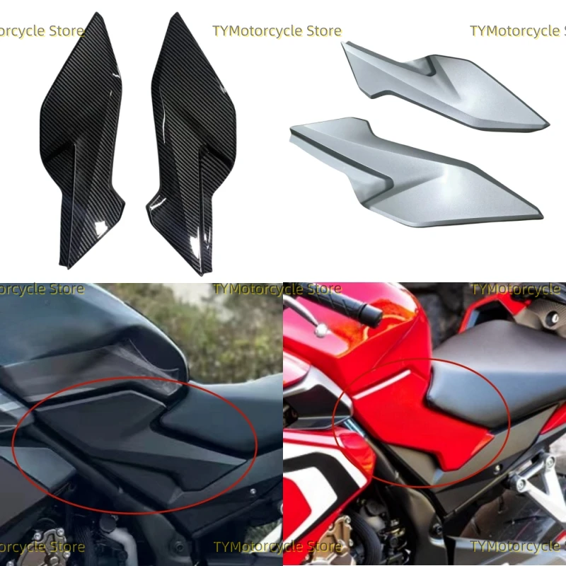 

Motorcycle Oil Cover Accessories Tank Side Covers Panels Gas Fairing Fit For HONDA CBR500R 2019 2020-2023 CBR400R 2022-2023