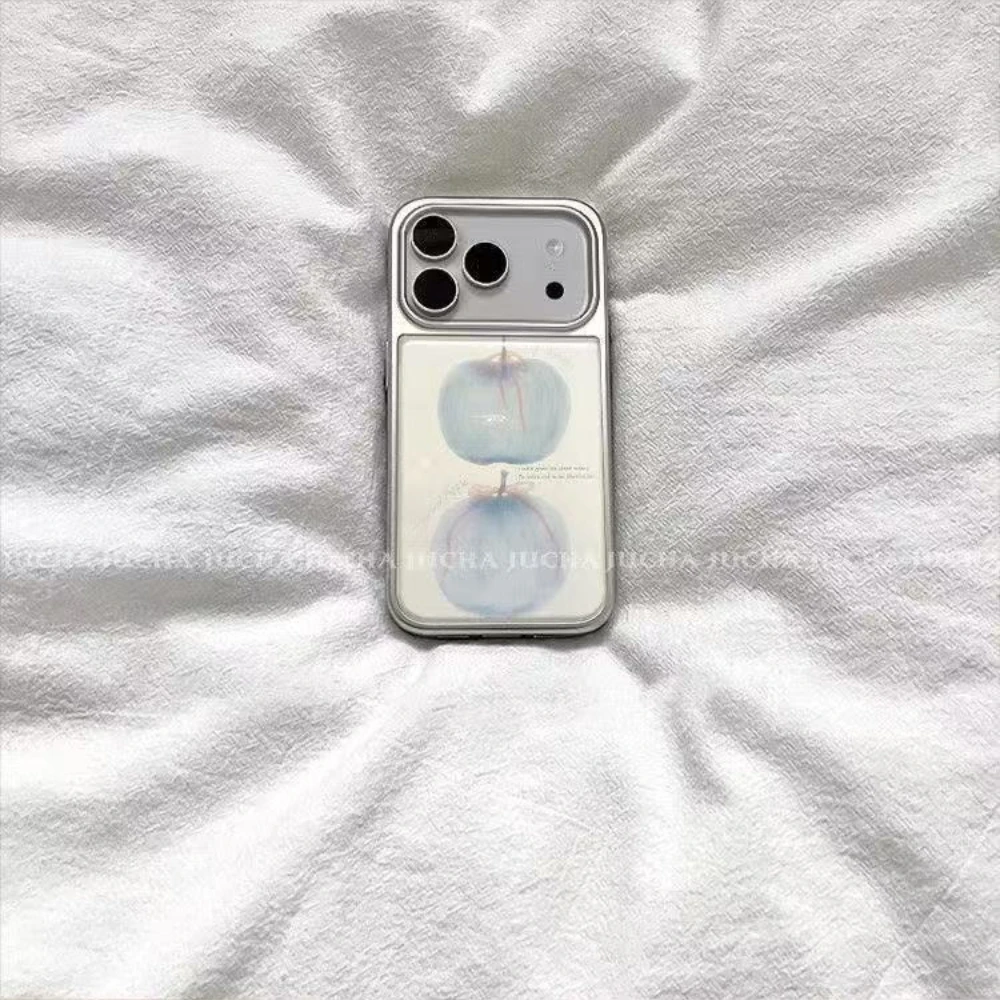 ins style art apple simply Phone Case for IPhone 17 16 15 14 13 12 11 Pro Max Mobile Phone Case anti-fall iPhone17pro max