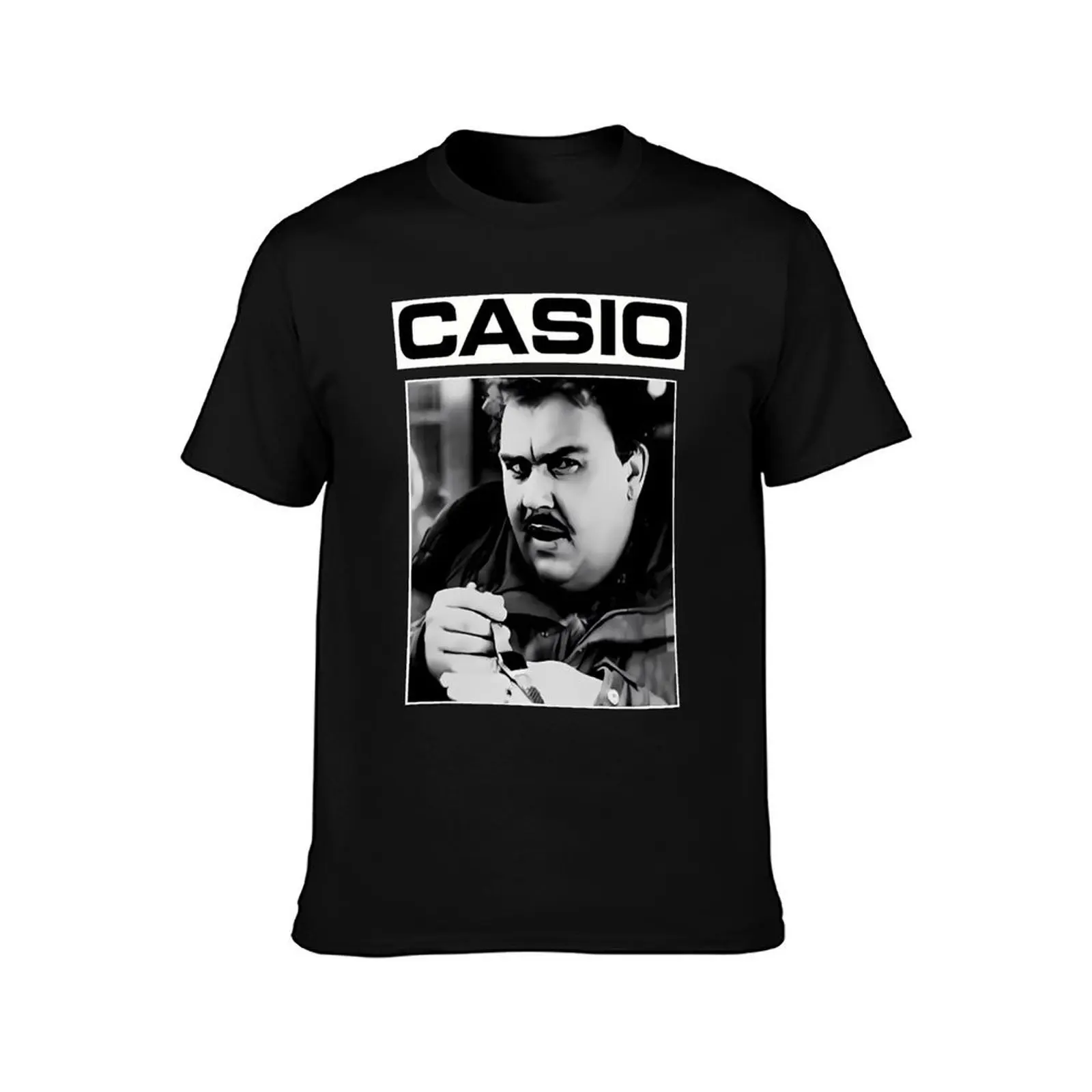 John Candy Casio T-Shirt kawaii clothes cute tops blue archive plain sweat shirts, men