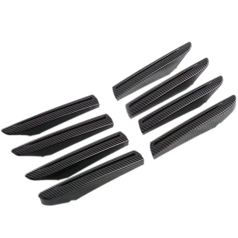 Car Racing Grid Grille Cover Trim Vent Grille Exterior Accessories For Toyota Land Cruiser 300 LC300 2022 2023 Parts (Carbon)-A6