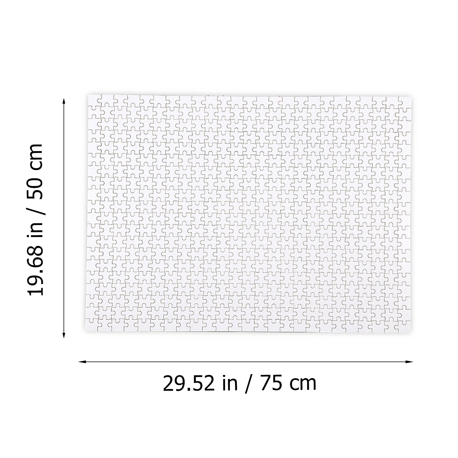 ตัวต่อไม้เปล่า 1000 ชิ้น ปรับแต่งได้สำหรับของชำร่วยงานปาร์ตี้ อุปกรณ์ประกอบฉากเกม ของขวัญ ตัวต่อแบบถ่ายโอนความร้อน