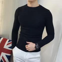 New Autumn Luxury Designer Clothings Long-Sleeved T-Shirt for Men's Designer Oversize T-Shirt for Gym Clothing Male Blouse