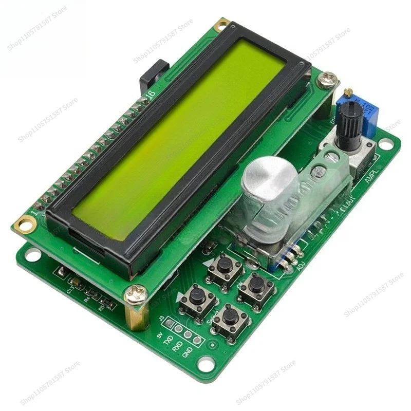 For FYE050 DDS Function Signal Generator, Power Type Arbitrary Waveform, Frequency Meter Module LCD Display