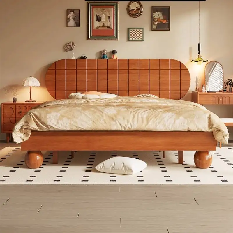 

Designs House Queen Size Bed Couples Unique Italian Modern Headboards Bed Bedroom Double Wooden Camas Dormitorio Furniture Home