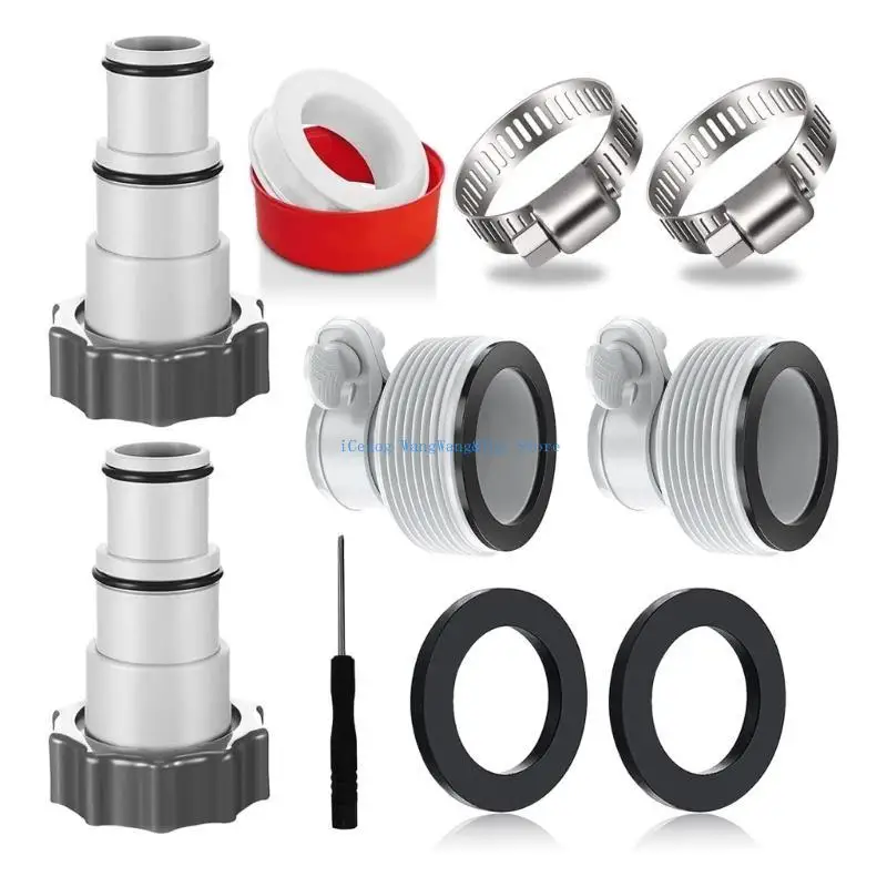 محول خرطوم استبدال MOLF مع ذوي الياقات البيضاء لحوض السباحة الأرضي 1.5 "إلى 1.25"