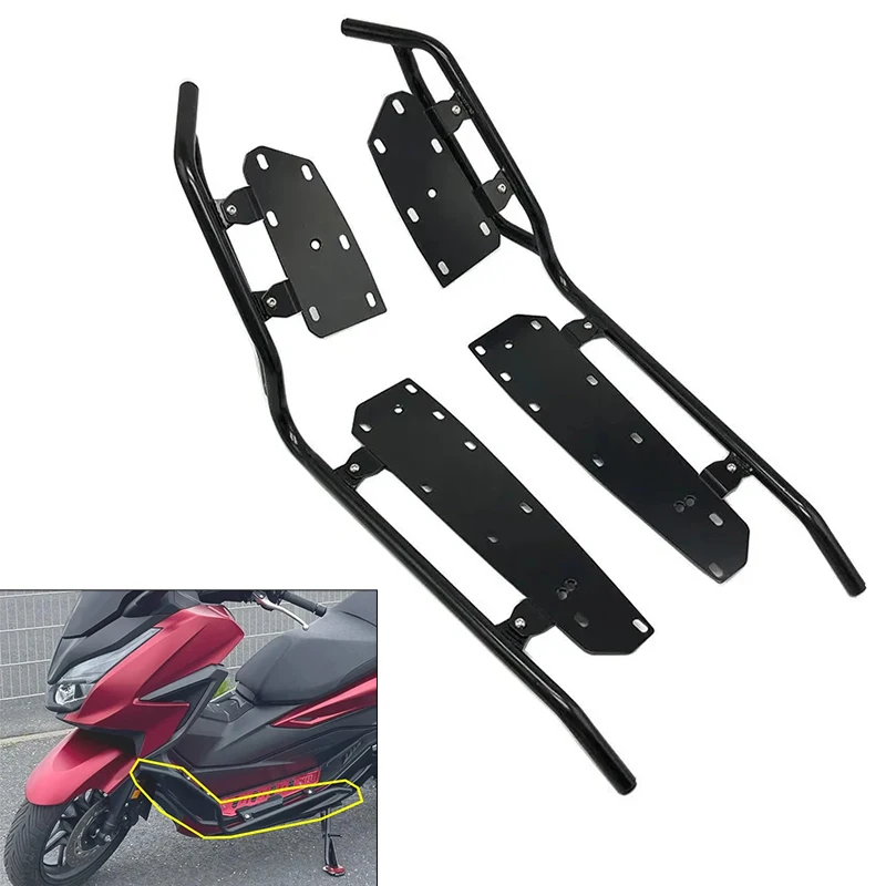 2024 New NSS350 Motorcycle Engine Guard Highway Crash Bar Bumper Frame Protection Protector For Honda Forza350 Forza 350 2021-23