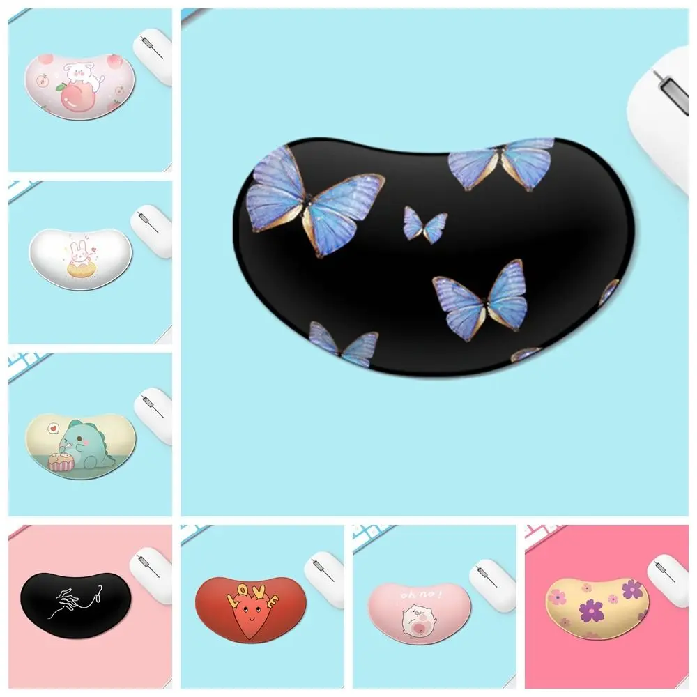

Comfort Cartoon Mouse Pad Wrist Rest Rubber Colorful Cute Wrist Rest Pad Creative Cartoon Anti-skid Mouse Wrist Rest Pad
