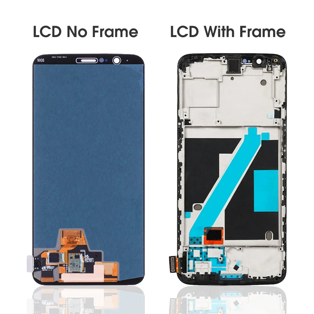 For  1+5T 6.01\'\'For OnePlus 5T A5010 LCD Display Touch Screen Digitizer Assembly Replacement