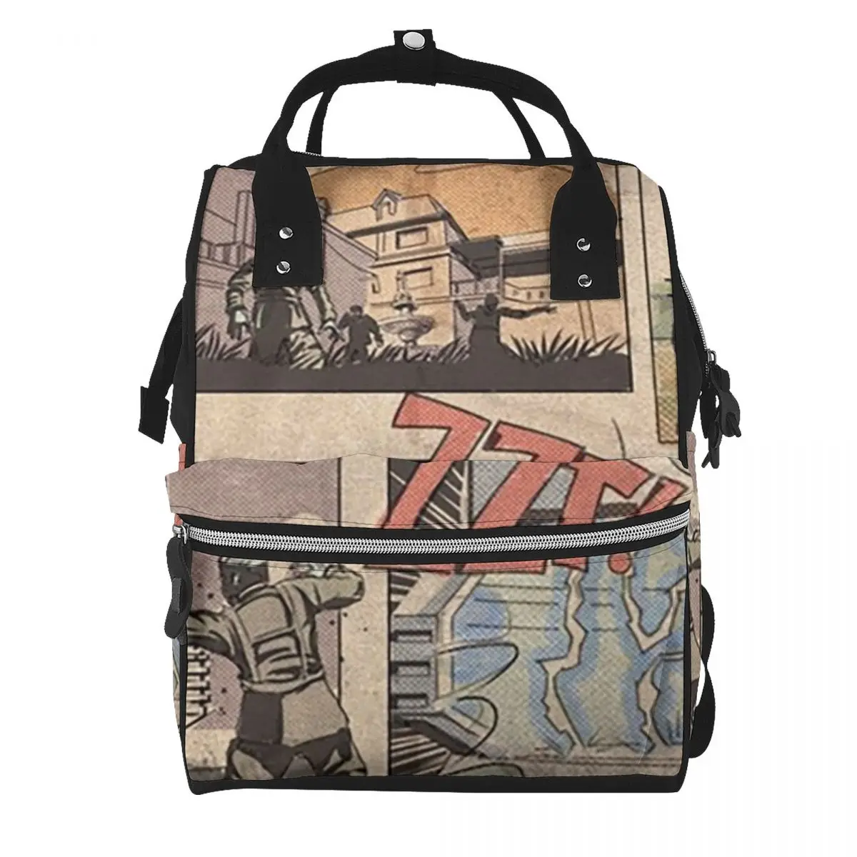 COD Zombies Kino Der Toten Loading Screen Student Backpack School Bag Hiking Travel Daypack for Men Women Bookbag Shoulder Bags