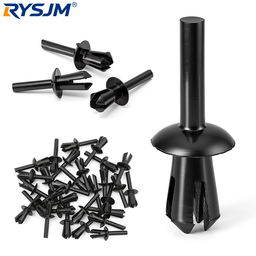 20pcs Car Fender Liner Push Rivet Clips Retainer Fastener For BMW E30 E39 E46 E90 X1 X5 X6 Z4 Wheel Arch Moulding Retainer Clip
