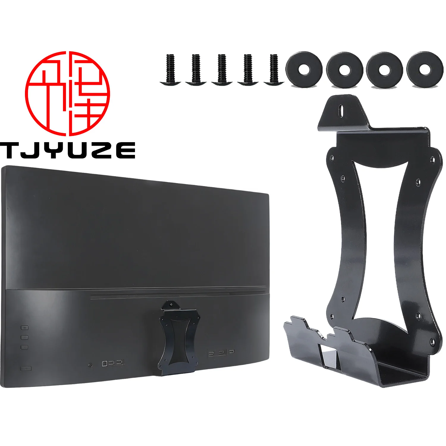 hp-omen-32、envy-32、spectre-32、pavilion-32q用の新しいvesaアダプター、vesa-75x75および100x100モニターアーム用マウントブラケット