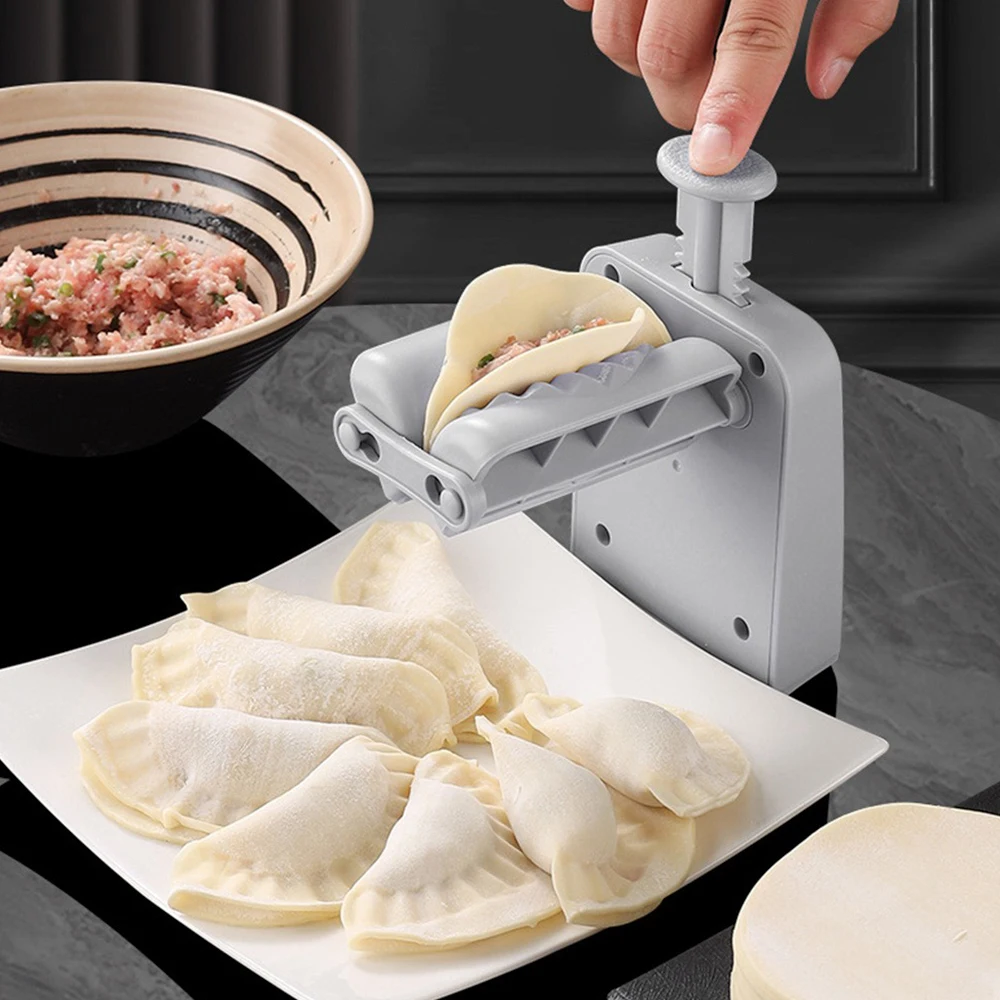 Dumpling Making Tool Efficient Convenient Manual Necessary Press Innovative Design Quick And Easy Dumpling Wrap Maker Tool Fast