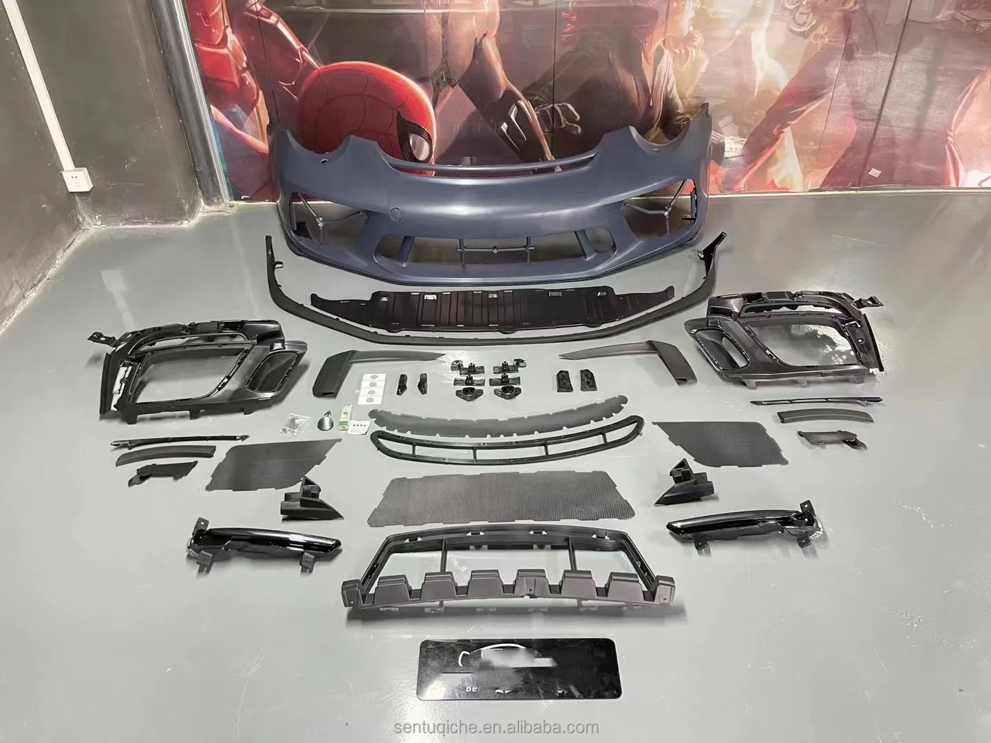 

New Product for Porsches 911 991.1 991.2 GT3 Style Front Bumper Body Kit Car Bumpers Upgrade