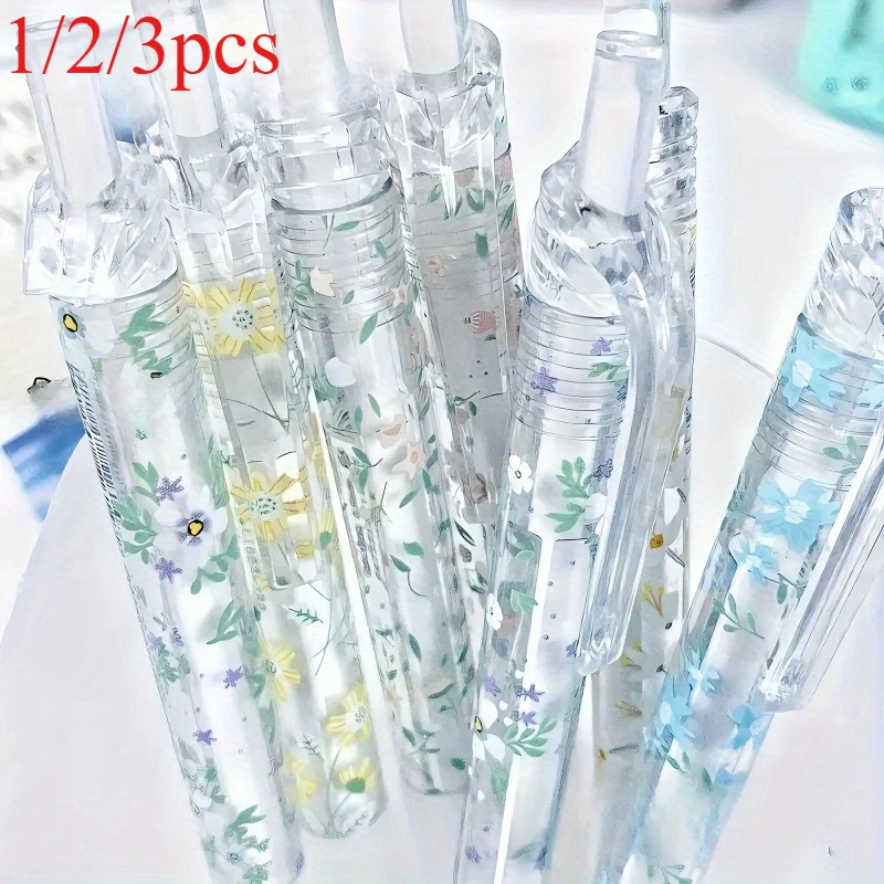 retractable gel ink pens - 0.5mm, quick-drying black refill,  for writing smoothly in diaries and office stationery gel pens