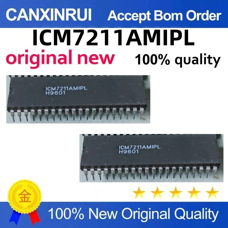 

ICM7211 ICM7211AMIPL ICM7211AMIPLZ Direct insert DIP-40 new import hot sale