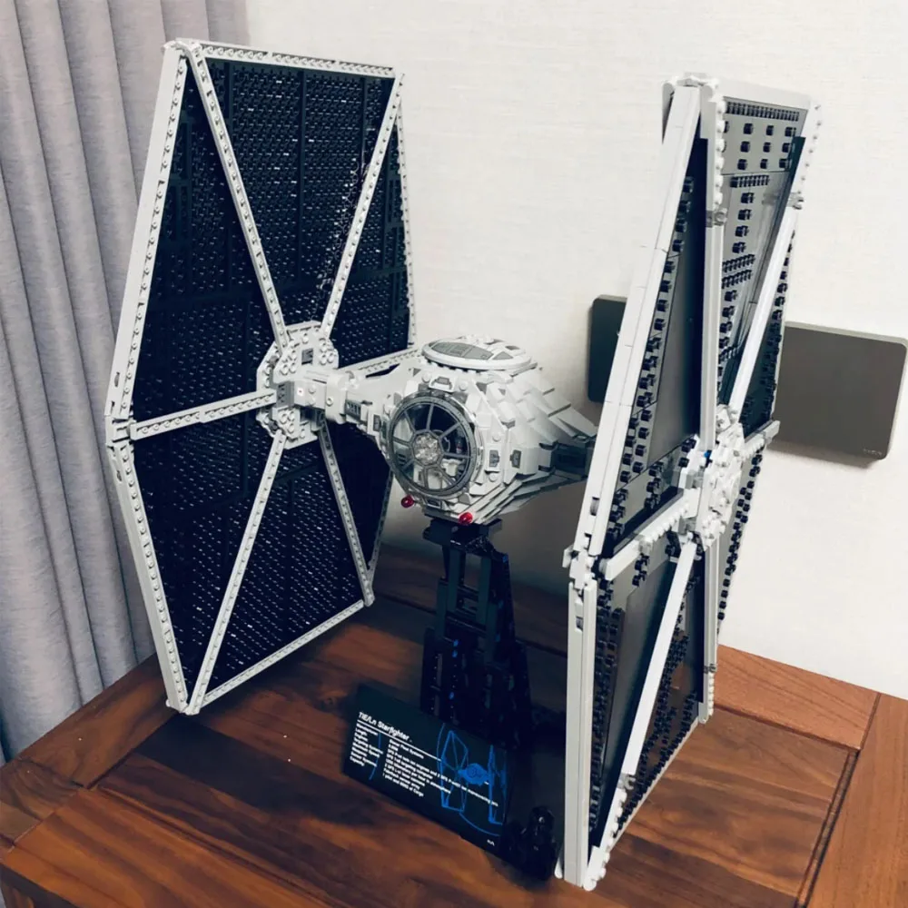 MOC 1685 PCS Star TIE Fighter Imperial Flagship Space Model Compatible Battle Building Blocks Toy Brick Christmas Gifts