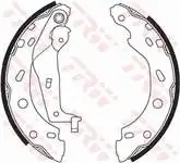 GS8685 for brake pad rear (parking brake shoe) SMART FORTWO Coupe (451) SMART FORTWO Coupe () 10 ROA TER Coupe ()