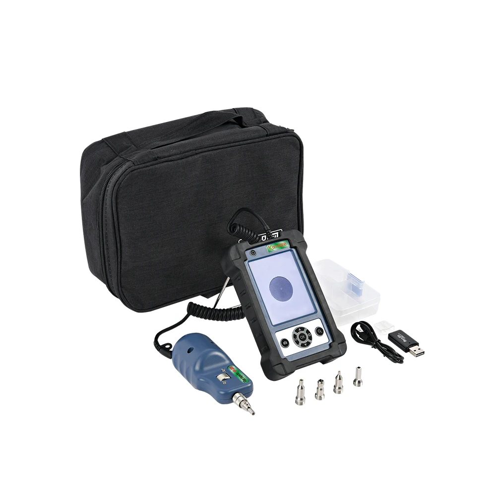 APT KIP-600V Fiber Optic Connector Inspection Microscope with Probe Microscope for FTTX/FTTH Applications