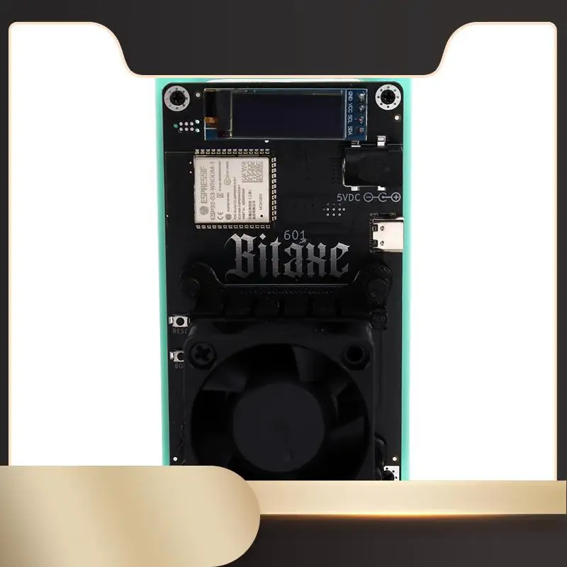 

Bitaxe Gamma 601 BTC Solo Miner 1.2TH/S 18-22W BM1370 Asic Chip From Antminer S21 Pro Bitcoin Crypto SOLO Miner-N36R