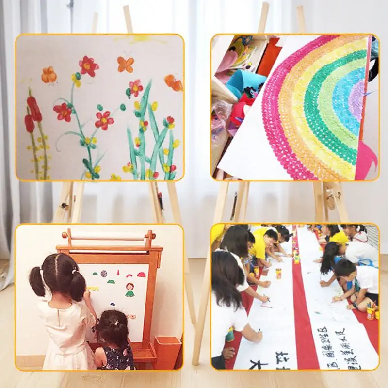 

Watercolor Drawing Paper Scroll 100 Sheets pH Neutral Blank Sketch Painting for Artists Kids Coloring Outdoor Use