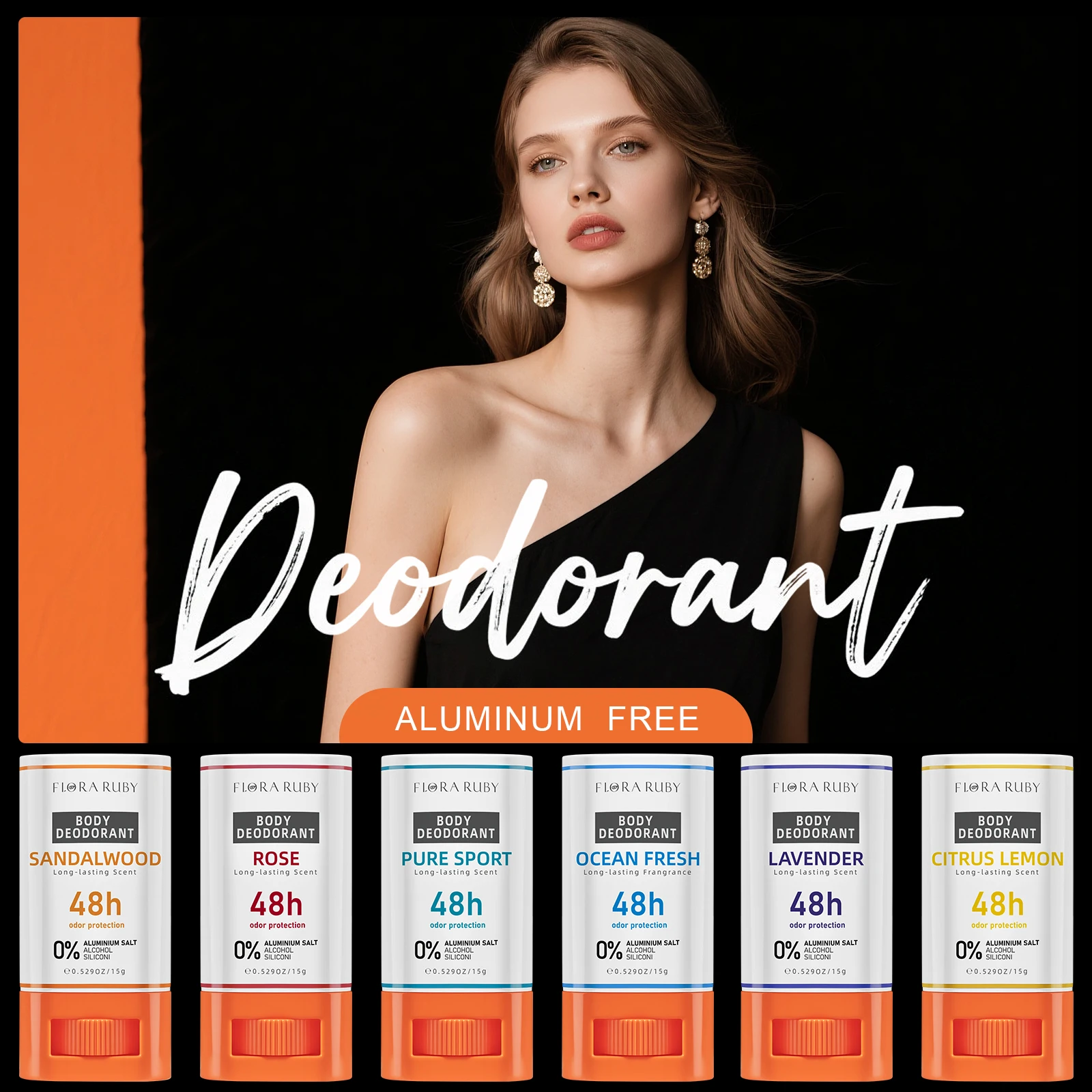 Body Care Cream Deodorant Women Men 48-Hour Odor Control,Fresh Blast Scent Sport Body Odor Removal Portable 15g