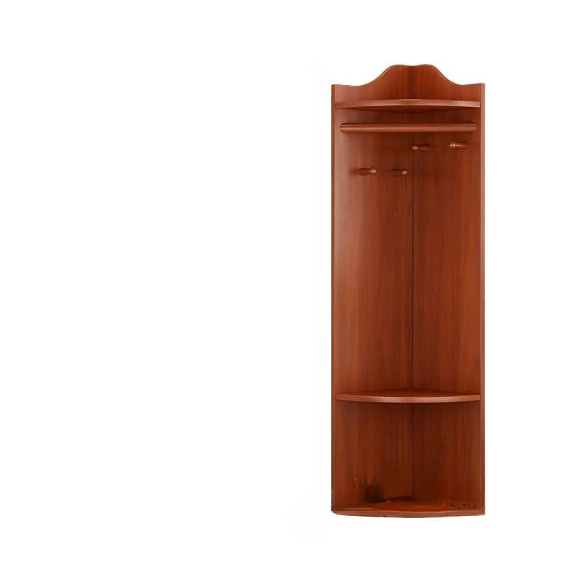 

New solid wood corner hanging clothes, hat rack floor-to-ceiling indoor bedroom home