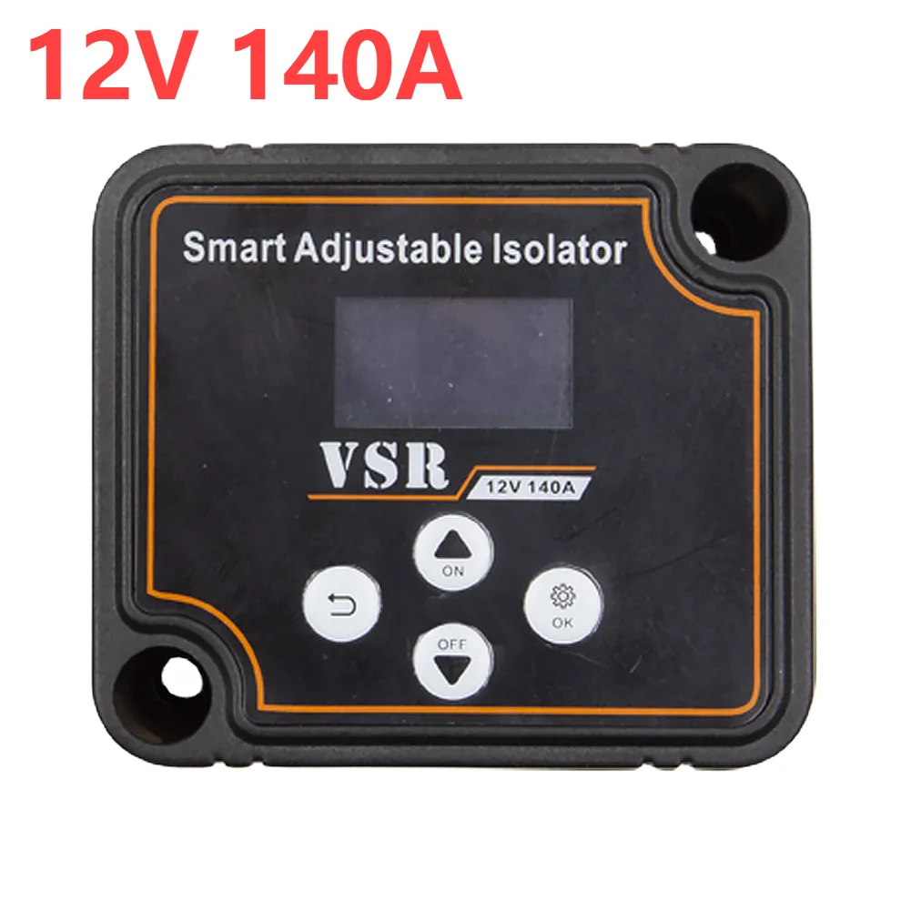 Dual Battery Smart Isolator 12V 140A Voltage Sensitive Split Charge Relay VSR Relay ​For Off-Road Camper ATV VSR Car Accessories