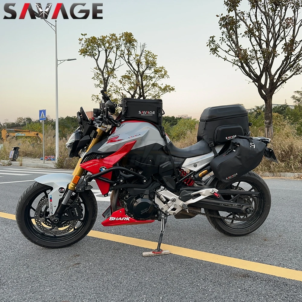 2025 F900GS Tank Bag Luggage Tanklock For BMW F800GS F900GS Adventure Motorcycle Navigation Racing Backpack Tool Bag Waterproof