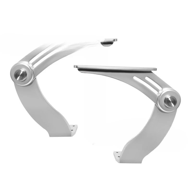 مسند ذراع لمقعد يخت السفينة مع وظيفة القفل الذاتي ومسند ذراع مقعد من سبائك الألومنيوم للقارب السريع #5