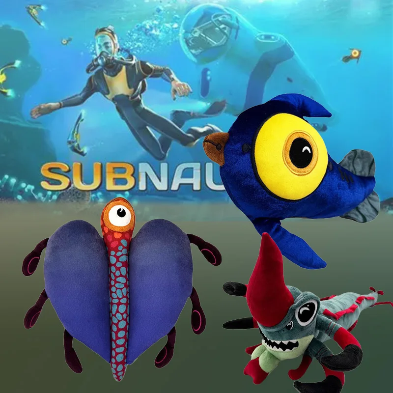 

22 см аниме игры Subnautica плюшевая кукла игрушка мультяшная милая плюшевая игрушка подарки для фанатов, чтобы сопровождать рождественский детский подарок на день рождения