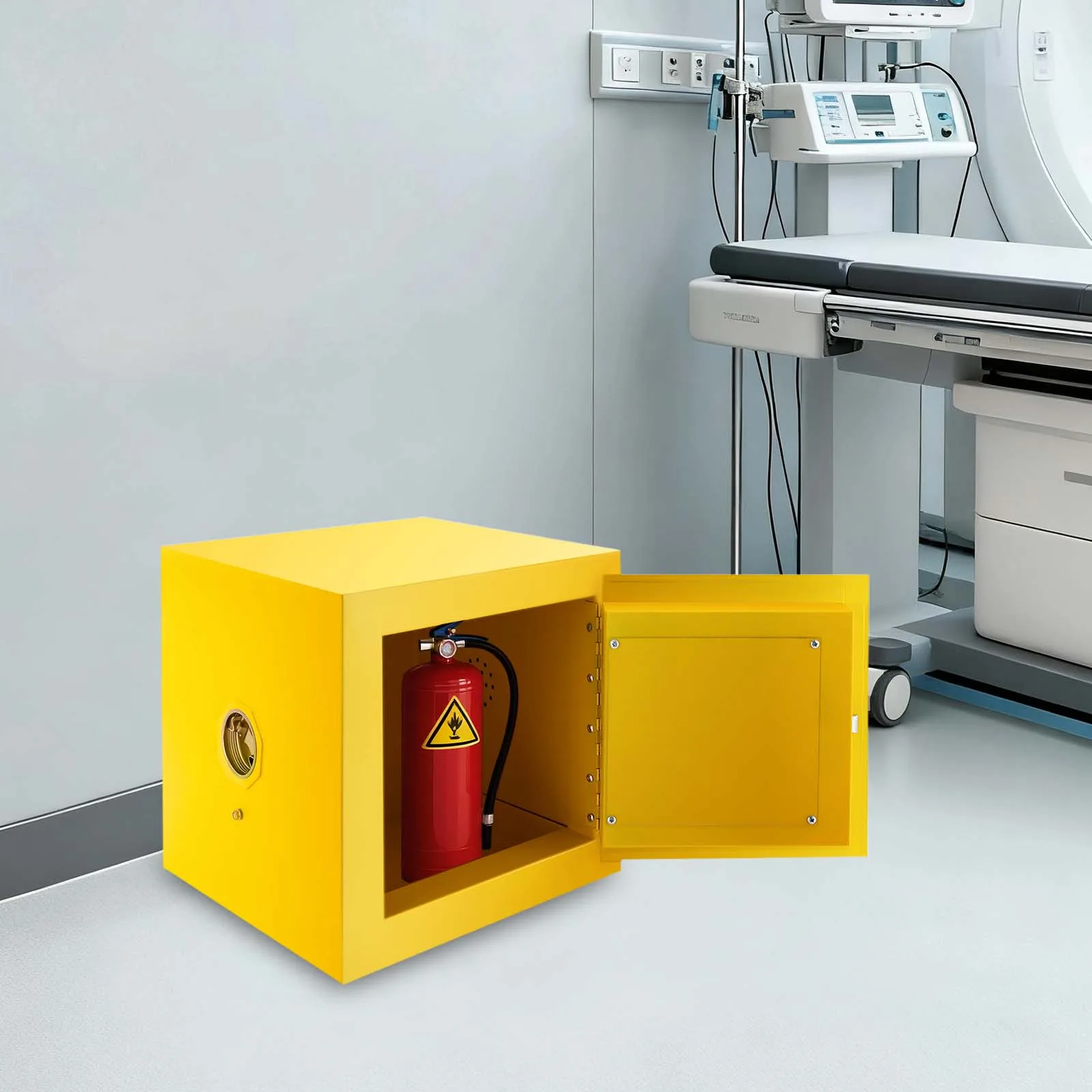 

[Explosion Proof Cabinet] 2 Gallon Cold Rolled Steel Industry Safety Cabinet - Rust-proof Dent-resistant Flammable Goods Storage