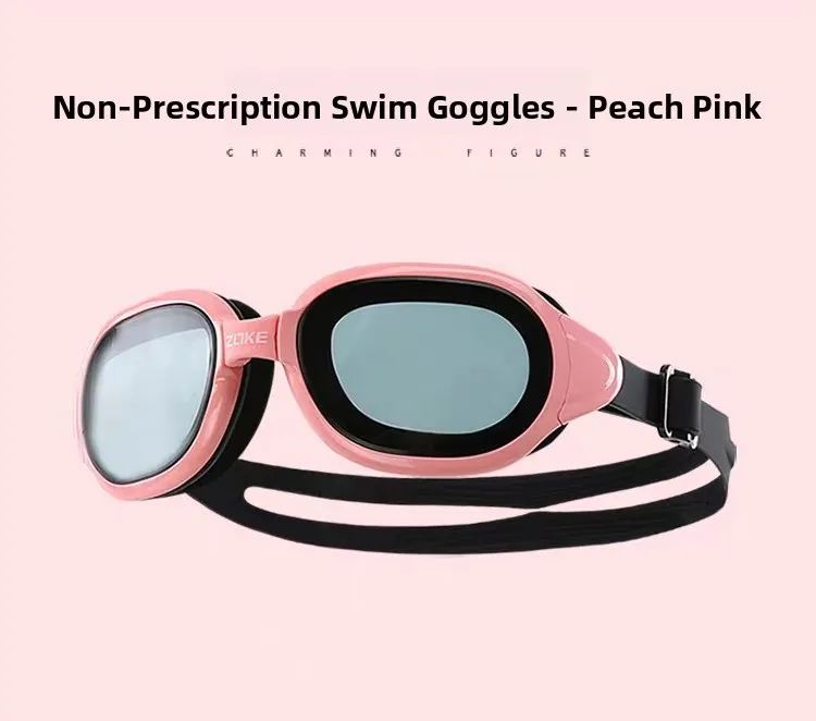 zoke-swimming-goggles-large-frame-anti-fog-high-definition-men's-training-goggles-waterproof-male-female-universal-sport-fitness