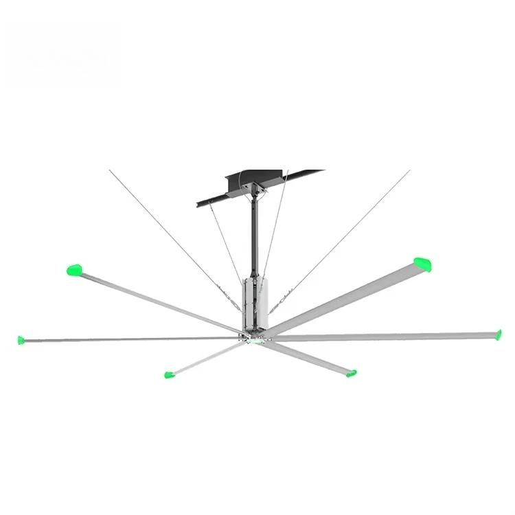 1.5Kw 10Ft-24Ft Stabling and Cow Comfort Hvls Livestock Barn Ventilation Fan Dairy Farm