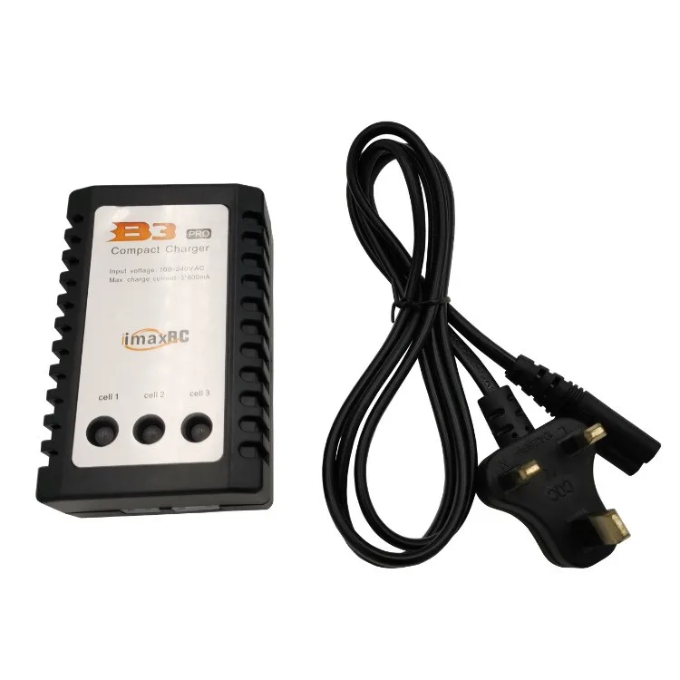 B3 charger Australian and British regulations 7.4V11.1V lithium battery 2S3S balanced charging model airplane fixed wing direct