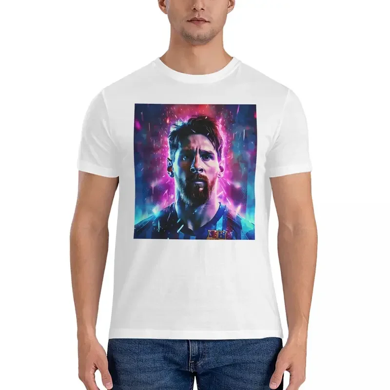 

Men T-Shirt Lionel Is Joining MLS Club Inter Miami Humor Cotton Tees Short Sleeve M-Messi T Shirt O Neck Clothes Graphic Printed