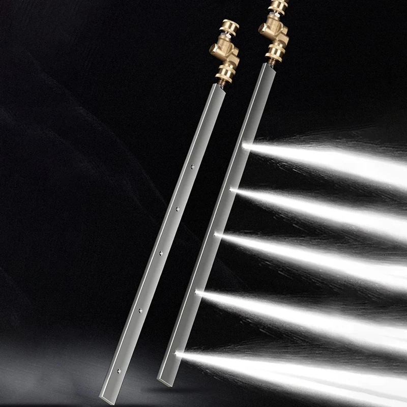 PZHI 60cm High Pressure Car Radiator Cleaner Tool - Quick-Connect Tubing and Universal Joint, Water Tank Washer, Steel, for