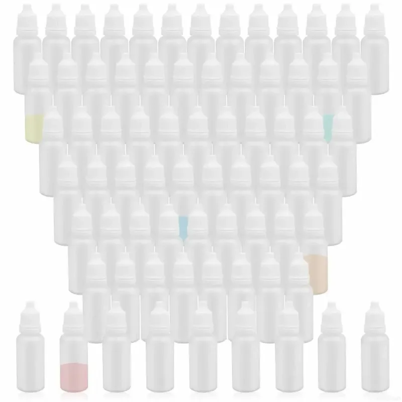 Wholesale 300pcs 10ml Soft Empty Squeeze Dropper Bottles Eye Drop Liquid Storage Containers