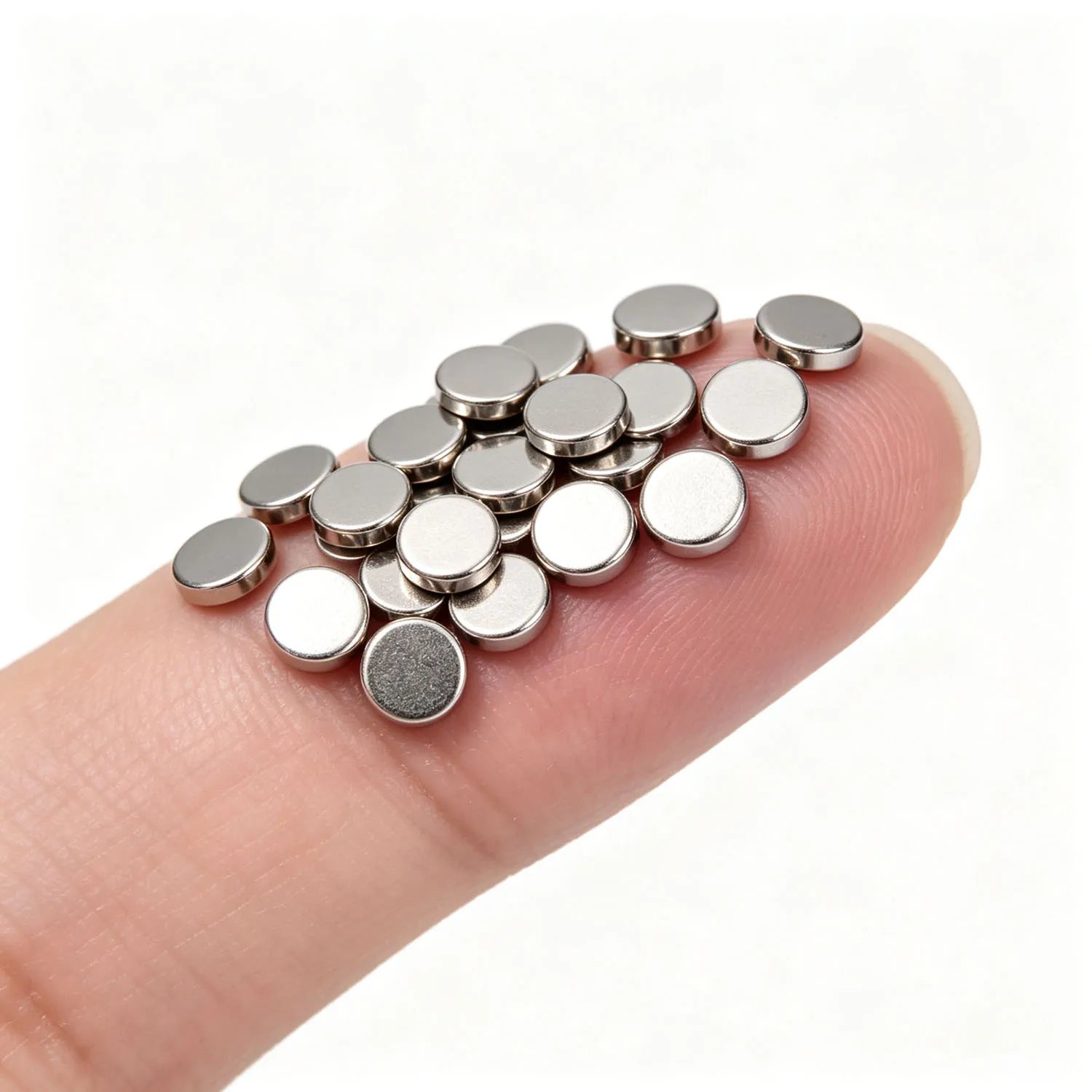 100Pcs DiscMagnets 6mm X 3mm Neodymium Magnets for Dry Erase Board Whiteboard Office Fridge Crafts, Mini Round Magnet for DIY