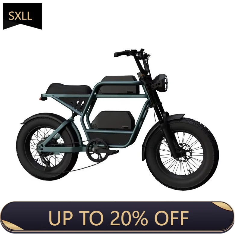 

SXLL New 48v 1500w retro electric bike
