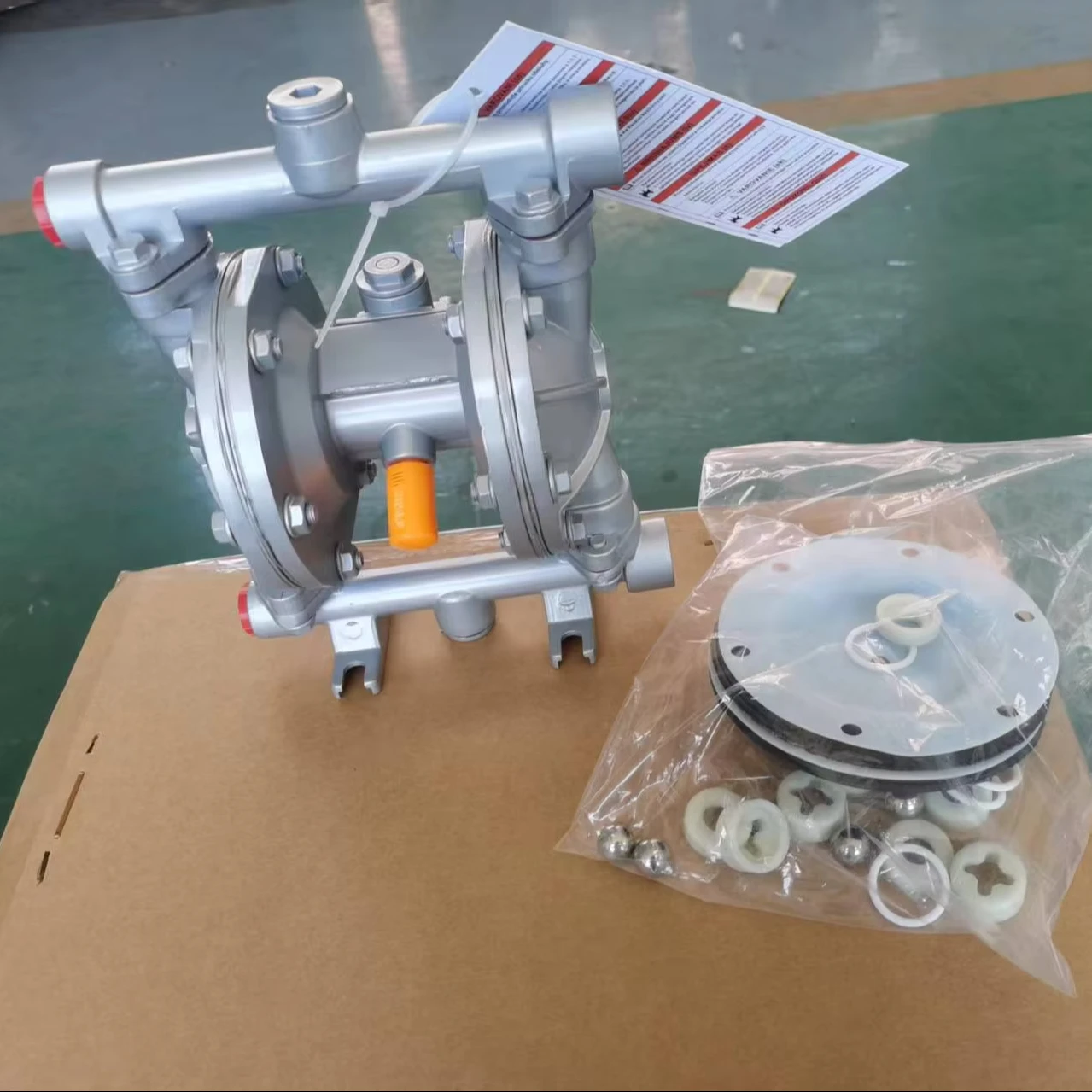 CE Certified Wastewater, Paint, Slurry Transfer Manufacturer Bestselling QBK15-AL  1 /2 Inch Aluminum Diaphragm Pump/AODD Pump