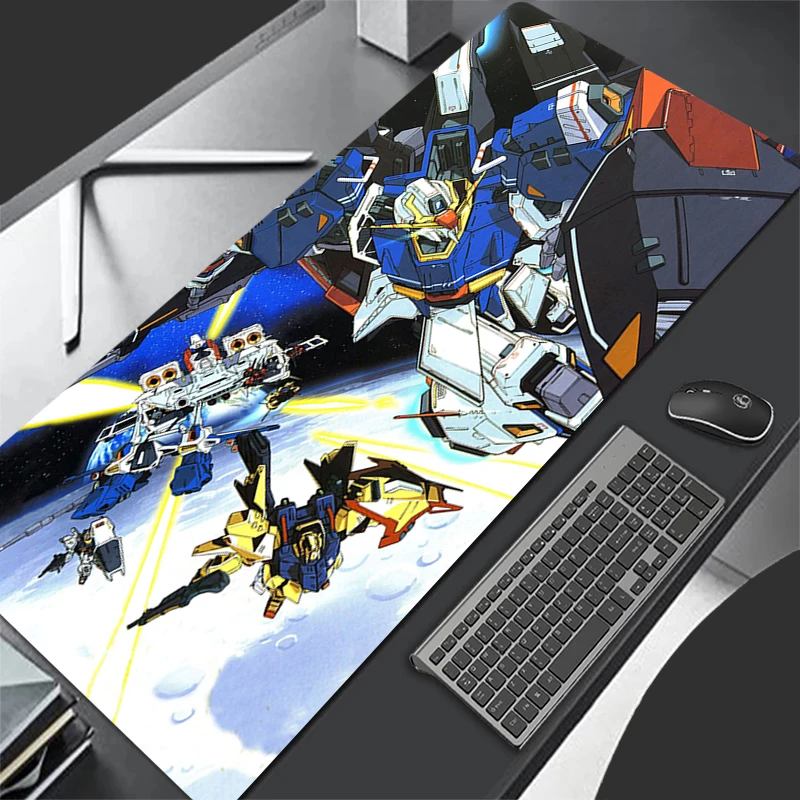 

Mechanical Warrior Gundam Mk II Mousepad Office Computer Desk Mat Keyboard Mouse Pad Cushion Non-slip Deskpad PC Large Mousepad