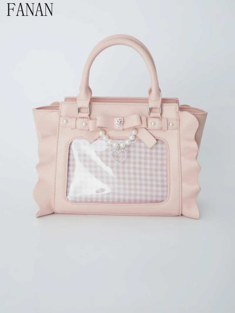 

Ручная сумка через плечо в японском стиле, новая повседневная сумка Femme Fashion, новинка 2025, элегантные женские сумки, мини-сумки с ручками сверху