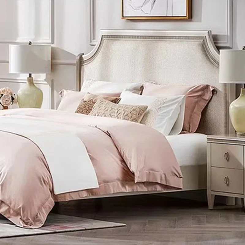 #Girls Wooden Bed Simple Design Human Dog Modern Massage Bed Bedroom Frame Princess Sleeping Letto Matrimoniale Home Furniture