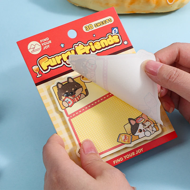 Bild 4: 30 Stück Kawaii japanischer und koreanischer Stil DIY Scrapbook Memo Nachrichten Handgemachtes Hintergrundpapier für Schul- und Bürobedarf