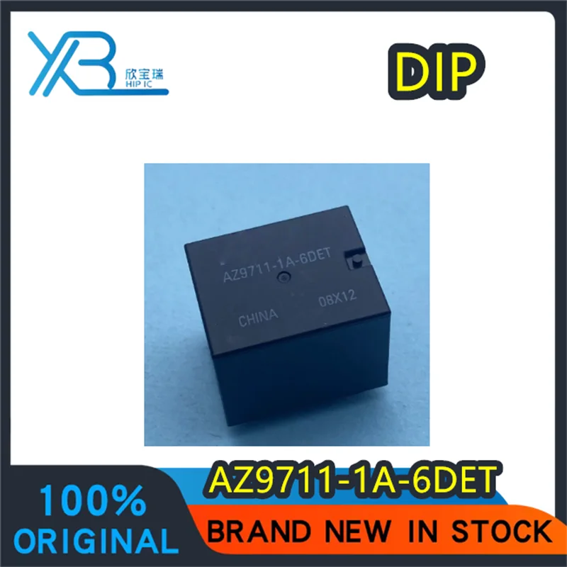

(5/50 pieces) AZ9711-1A-6DET 5-pin 6V genuine brand new automotive relay in stock fast delivery