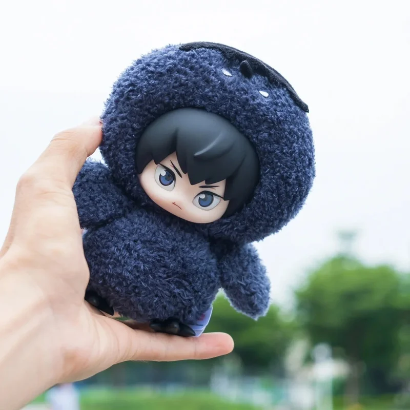 

Haikyuu!! Shoyo Hinata Kageyama Rubber Maumet Playing Cotton Pendant Official Q Version Tetsurou Kuroo Kozume Kenma Mascot Gift